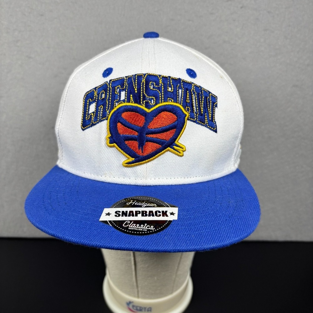 Headgear Classics Crenshaw Snapback Hat Love & Basketball Movie Promo Cap OSFM